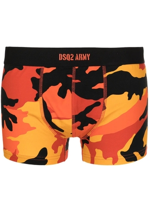 DSQUARED2 logo-print waisband boxers - Black