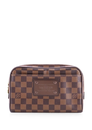 Louis Vuitton Pre-Owned Brooklyn Bum Bag Damier belt bag - Brown