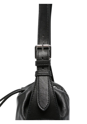 Vivienne Westwood Stacey leather bucket bag - Black