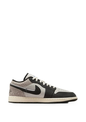 Jordan elephant-print Air 1 Low SE lace-up sneakers - Grey