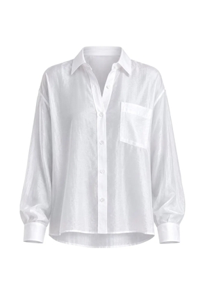 Pharaoh Marvin button-down linen shirt - White