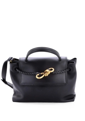 Bottega Veneta Pre-Owned Ciao Ciao Top Handle Bag Leather with Intrecciato Detail Small satchel - Black