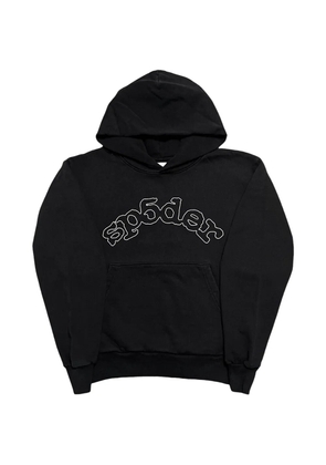 SP5DER OG Logo long-sleeve hoodie - Black