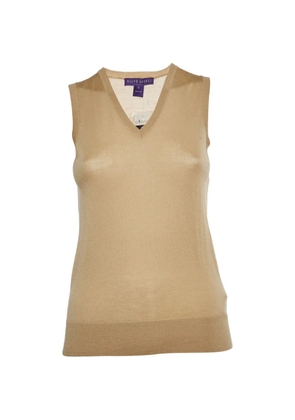 Ralph Lauren Vintage Purple Label V-neck vest - Neutrals