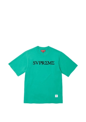 Supreme Greek-logo T-shirt - Blue