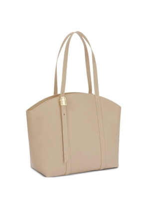 Furla medium Planeta leather tote bag - Brown