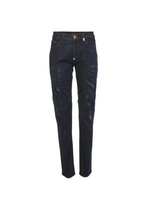 Philipp Plein Devils Food embellished jeans - Blue