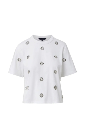 Veronica Beard Sebastian embellished T-shirt - White