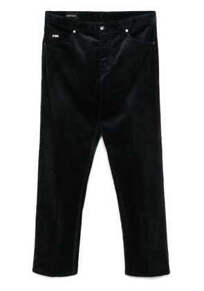 Emporio Armani corduroy trousers - Blue