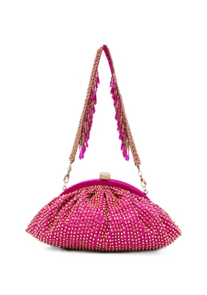 SLO_HAND_MADE top-handle clutch bag - Pink
