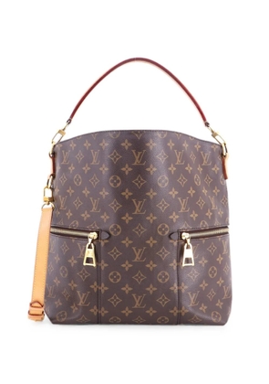Louis Vuitton Pre-Owned Melie Handbag Monogram Canvas hobo bag - Brown