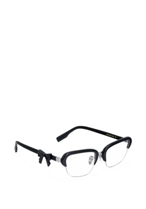 YVMIN x Shushutong bow-detail glasses - Black