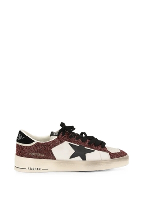 Golden Goose Stardan glitter-embellished sneakers - White