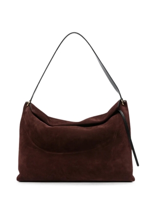 Wandler Penelope suede shoulder bag - Brown