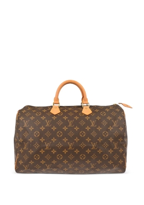 Louis Vuitton Pre-Owned 2004 40 Speedy Monogram luggage bag - Brown
