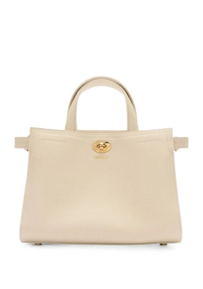Burberry mini Cotswolds Check tote - Neutrals