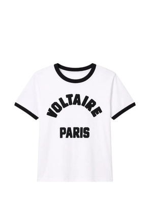 Zadig&Voltaire Alys logo-print T-shirt - White