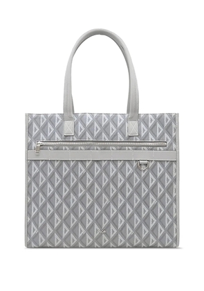 Christian Dior Pre-Owned 2022 Large CD Diamond Coated Canvas Safari tote bag - Grey