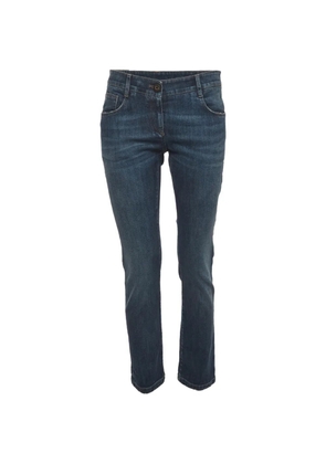 Brunello Cucinelli Vintage low-rise straight-leg jeans - Blue