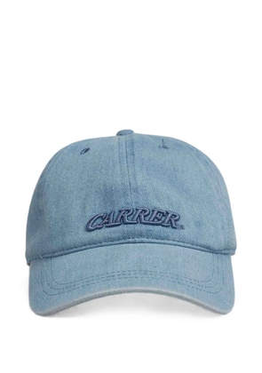 Carrera logo-embroidered denim baseball cap - Blue