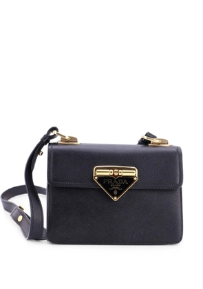 Prada Pre-Owned Flip Lock Saffiano Leather Small shoulder bag - Black