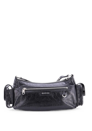 Balenciaga Pre-Owned Superbusy Multi-Pocket Sling Bag Leather Small hobo bag - Black