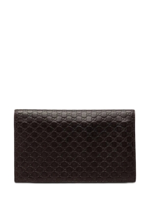 Gucci Pre-Owned 2000-2015 Microguccissima Bifold Wallet long wallets - Brown