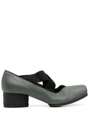 Uma Wang 50mm leather pumps - Green