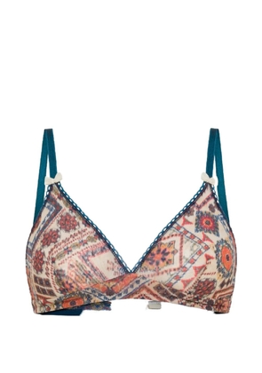MOMONÌ Tutu printed bra - Neutrals