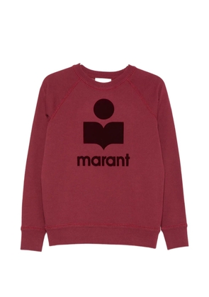 MARANT ÉTOILE Milly logo-print sweatshirt - Red