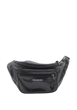 Balenciaga Pre-Owned 2000-2002 Leather Explorer belt bag - Black