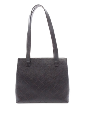 CHANEL Pre-Owned 1997-1999 CC Caviar Wild Stitch tote bag - Brown