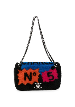 CHANEL Pre-Owned Supermarket logo-plaque shoulder bag - Black