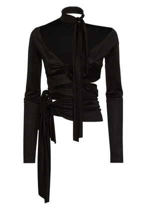 DSQUARED2 cut-out blouse - Black