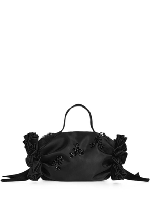 Simone Rocha embellished rosette-detail tote bag - Black