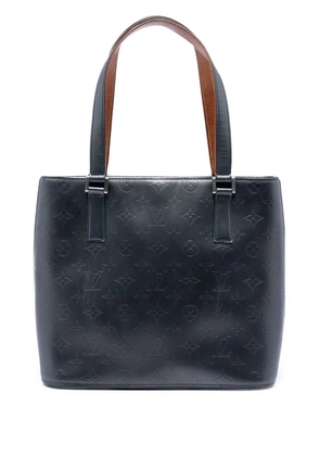 Louis Vuitton Pre-Owned 2002 Monogram Mat Stockton tote bag - Blue