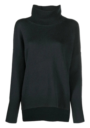 Lisa Yang funnel-neck cashmere jumper - Grey