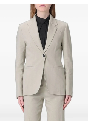 Tela single-breasted blazer - Grey