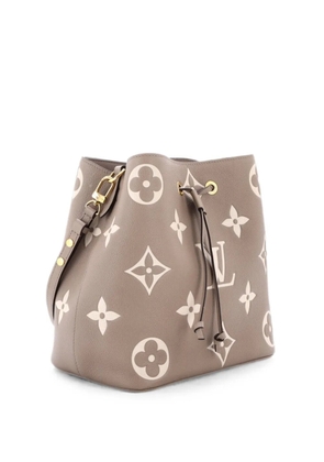 Louis Vuitton Pre-Owned NeoNoe Handbag Bicolor Monogram Empreinte Giant MM bucket bag - Neutrals