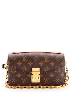 Louis Vuitton Pre-Owned Pochette Metis Monogram Canvas East West crossbody bag - Brown