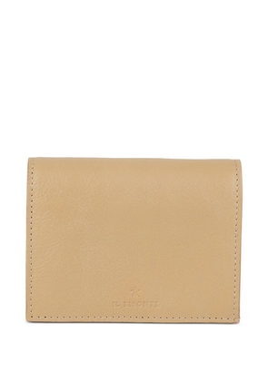 Il Bisonte stitch detail wallet - Neutrals