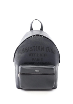 Christian Dior Pre-Owned 2018 Leather Atelier backpack - Grey