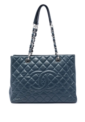 CHANEL Pre-Owned 2011 Caviar Grand Shopping tote bag - Blue