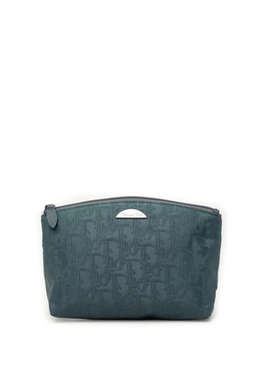 Christian Dior Pre-Owned 1998 Diorissimo Trotter Canvas pouch - Blue