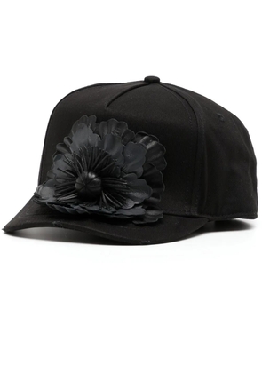 DSQUARED2 Gothic flower baseball cap - Black