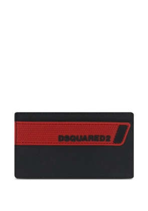 DSQUARED2 logo-detailed cardholder - Black