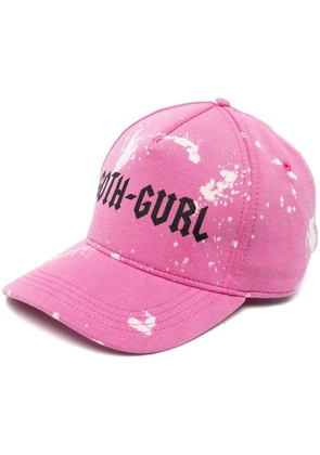 DSQUARED2 'Goth-Gurl' cap - Pink
