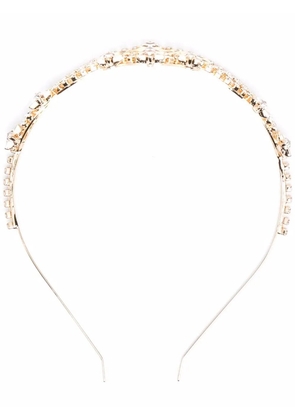 DSQUARED2 logo-embellished tiara - Gold