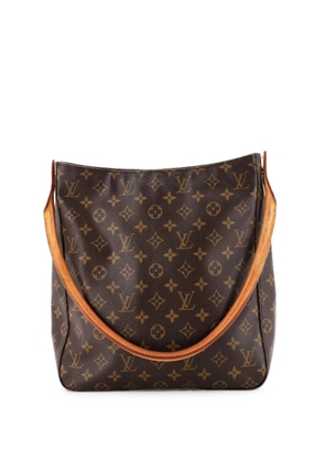 Louis Vuitton Pre-Owned Looping Handbag Monogram Canvas GM shoulder bag - Brown