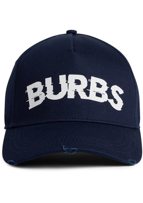 DSQUARED2 logo-print baseball hat - Blue